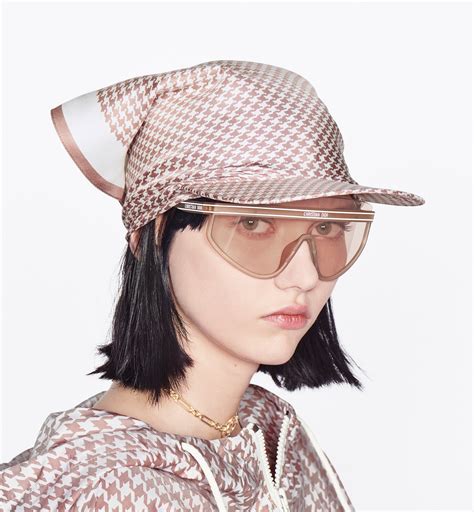 DiorClub M2U Nude Translucent Mask Sunglasses 